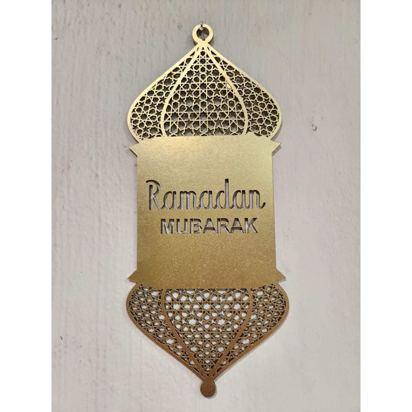Ramadan Mubarak Hanging Lantern.