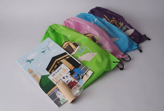 Kids Umrah Activity Pack with Bag