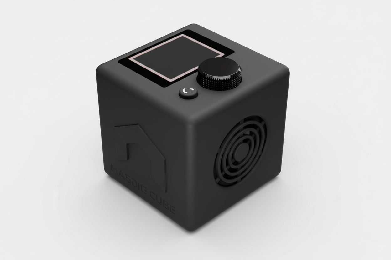 Masjid Cube - Black
