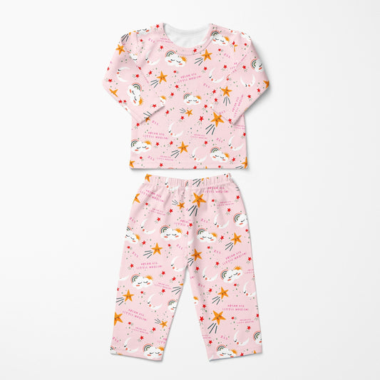 Children's Sleepwear: Dream Big Little Muslim - Pink