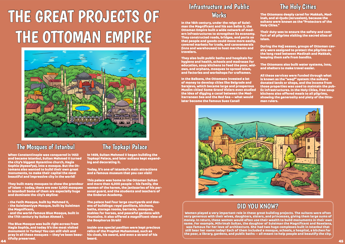 The Story of the Ottoman Empire for Kids: Discover the World of the Greatest Sultans
