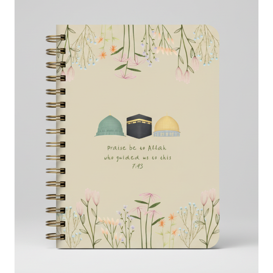 Sacred Lands - Gold Ring Notebook