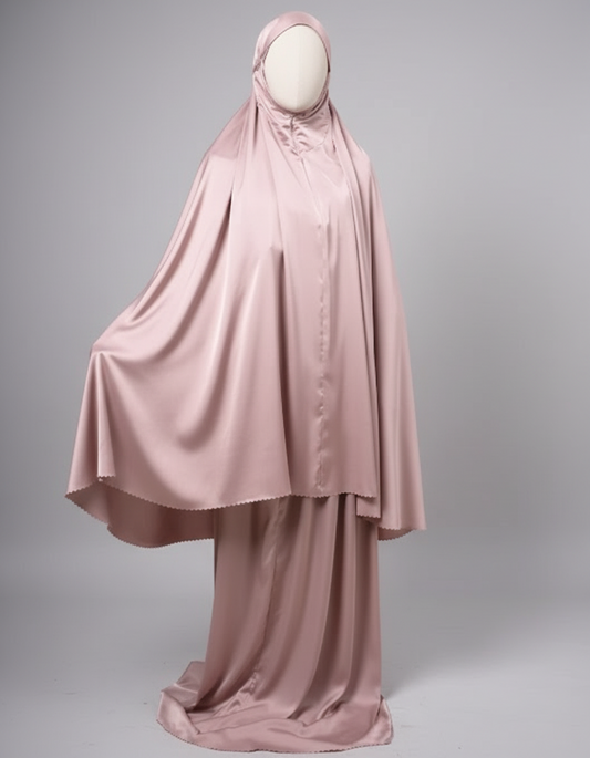 Premium Prayerwear Set - Burqa, Skirt & Pearl Bag