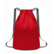 Umrah / Hajj Drawstring Backpack with Zip Pocket
