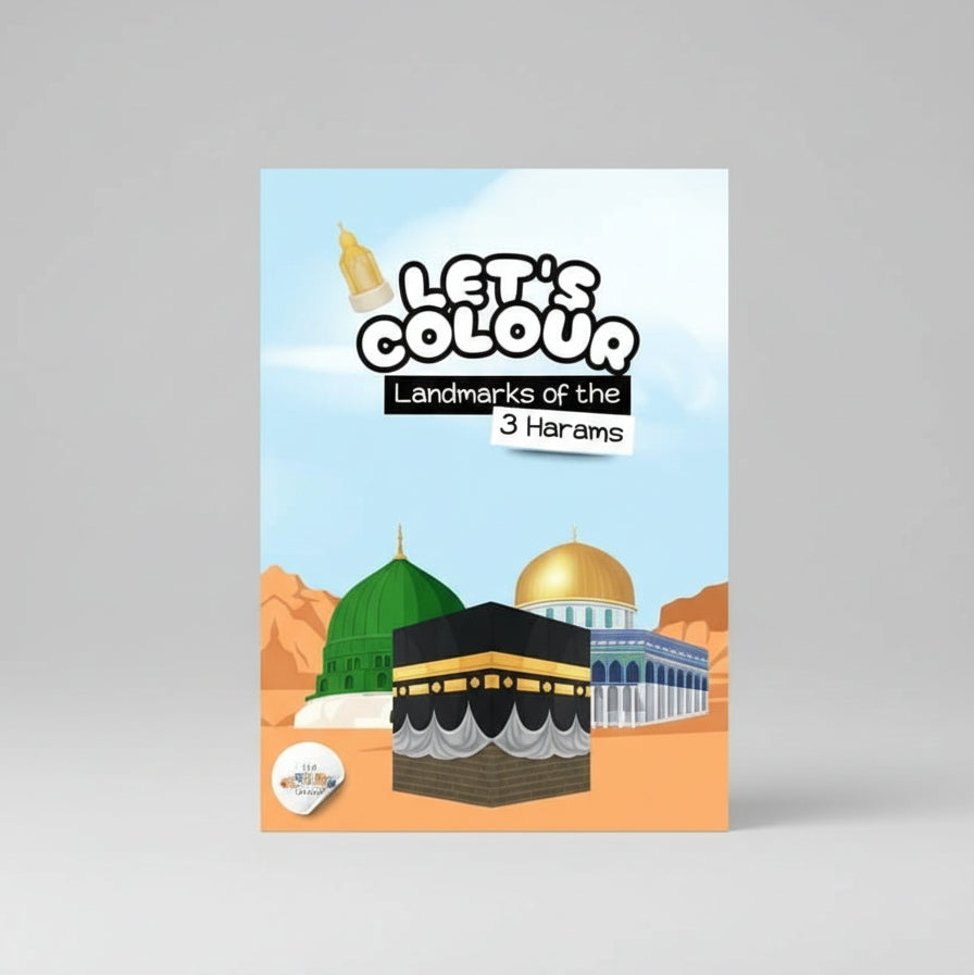 Let's Colour Landmarks of the 3 Harams (Colouring Book)