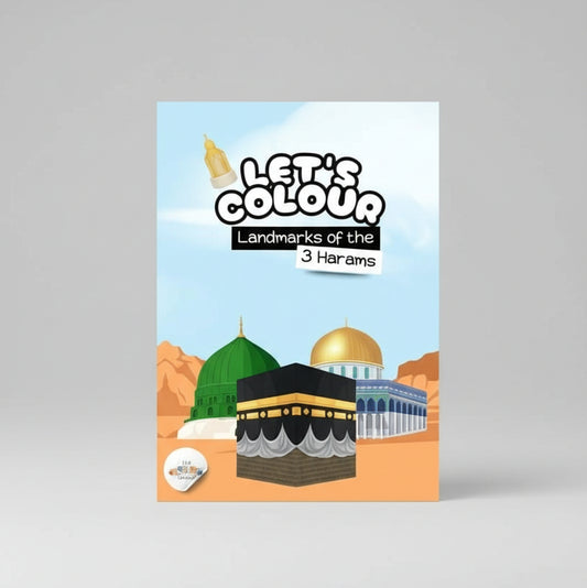 Let's Colour Landmarks of the 3 Harams (Colouring Book)