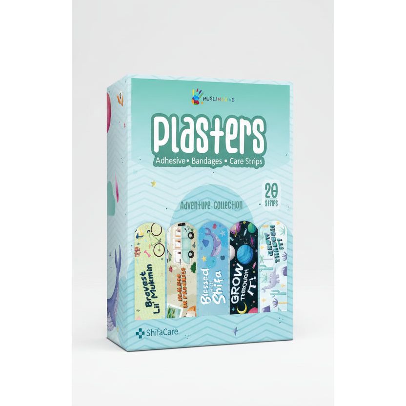 Faith-inspired Adhesive Fabric Plasters / Bandages - Adventure Collection