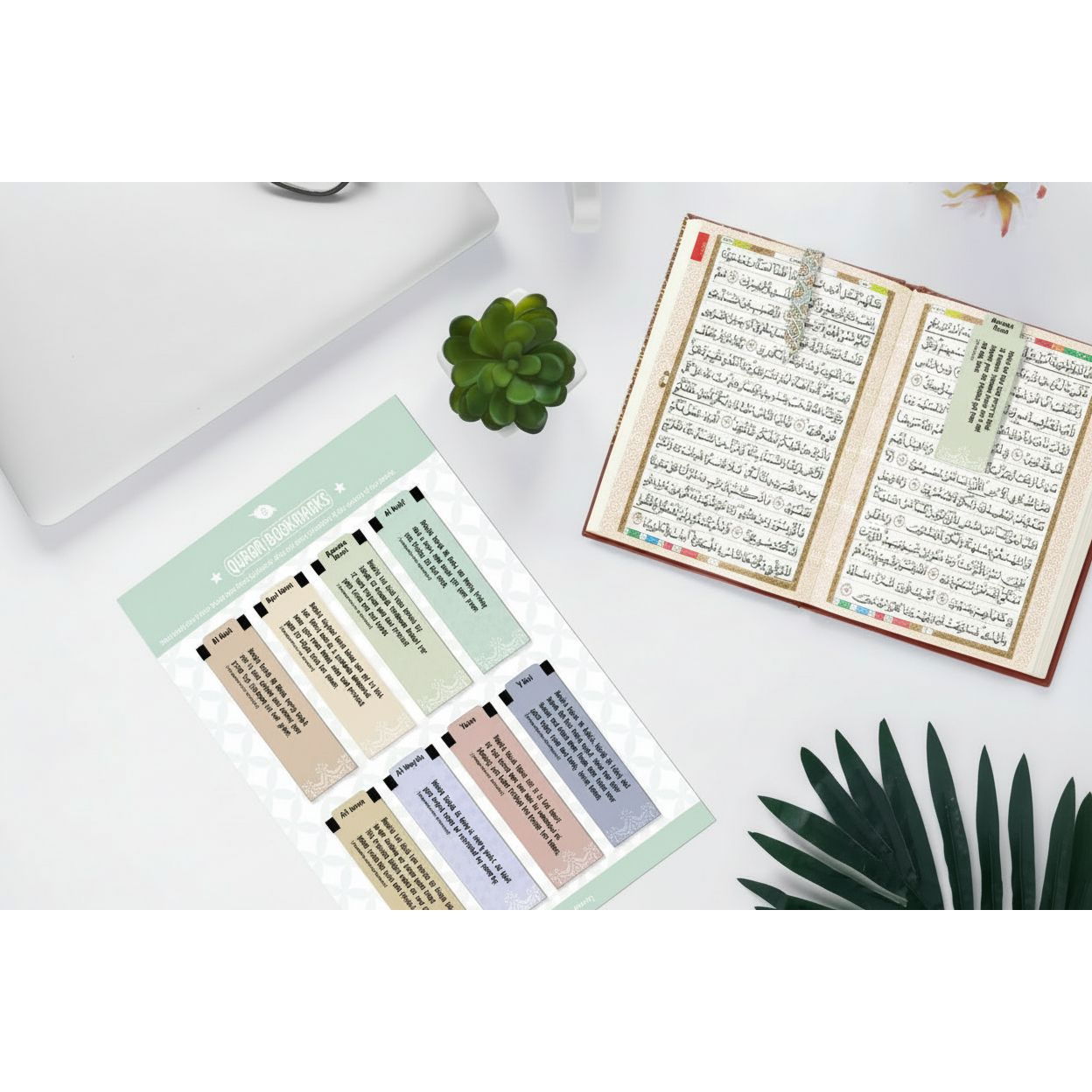 Quran Virtues Magnetic Bookmark