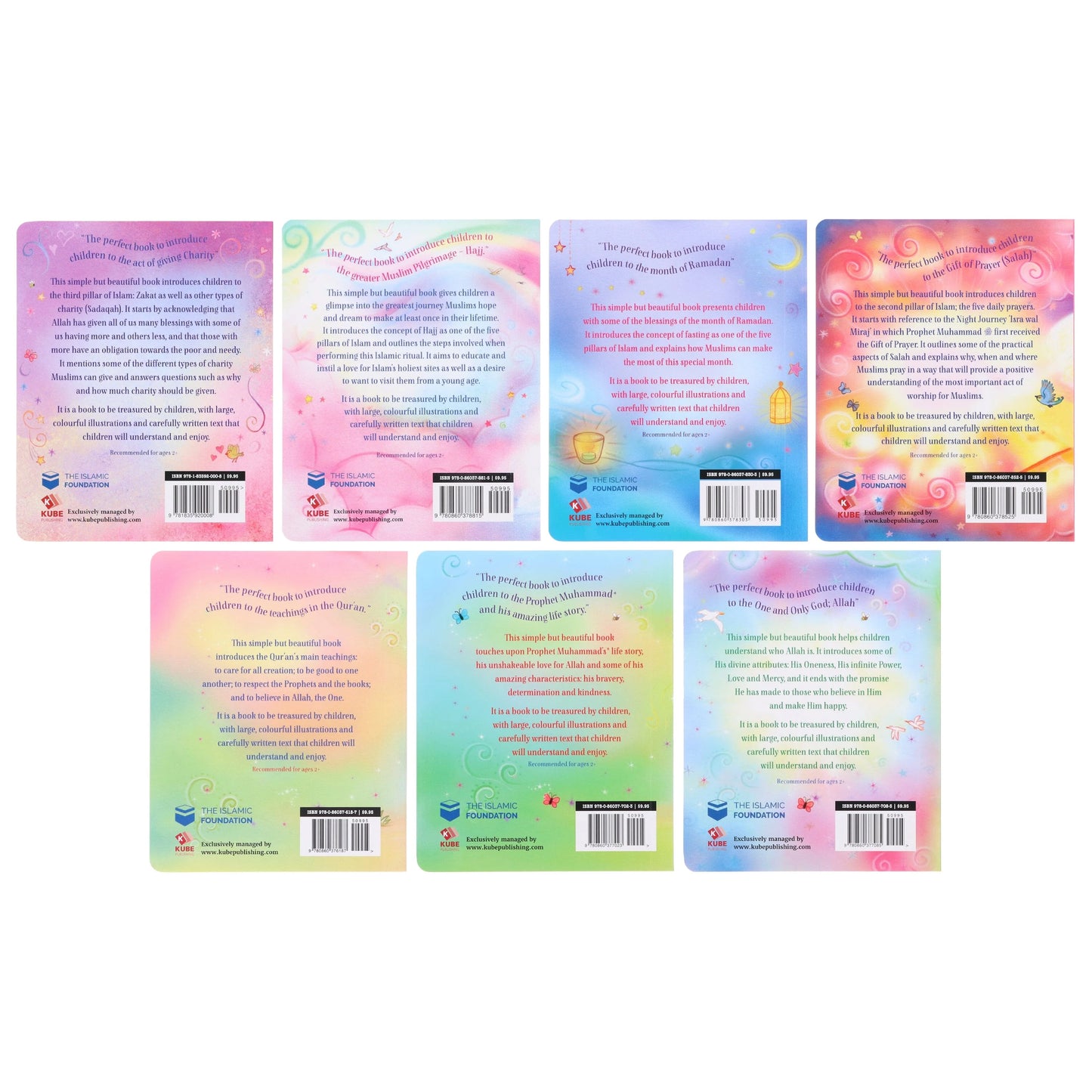 My First Book Series Box Set (7 Board Books)
