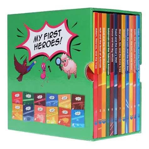 My First Heroes! Box Set: Bedtime Stories from the Qur'an (12 Books)