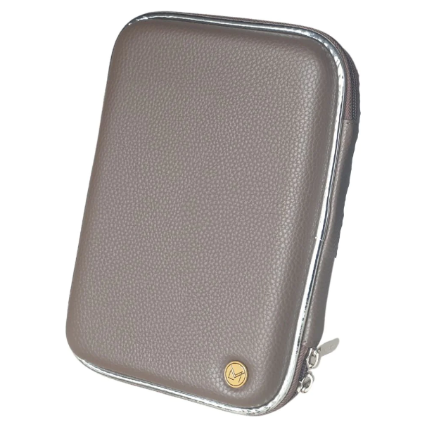 Mus'haf Quran Case: Brown with Pebble Finish