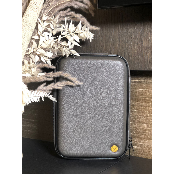 Mus'haf Quran Case: Charcoal Grey (Soft Finish)