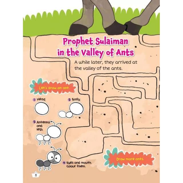 Prophet Sulaiman & The Talking Ants Activity Book