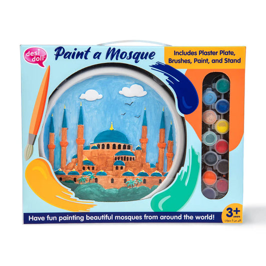 Paint a Mosque Plaster Painting Kit