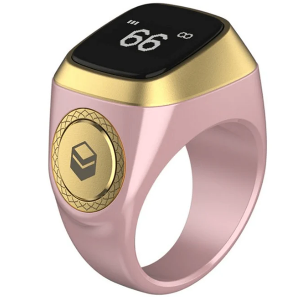 Smart Zikr Ring: Pink