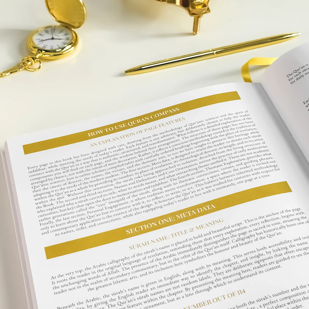 Quran Compass: Surah Summary Guide & Reflection Journal