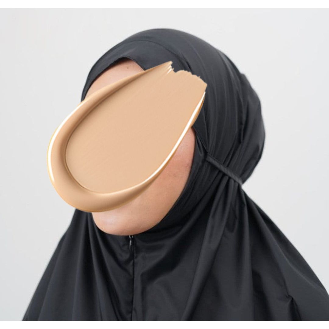 Travel Prayerwear (2 Piece - Skirt & Burqa) - Black