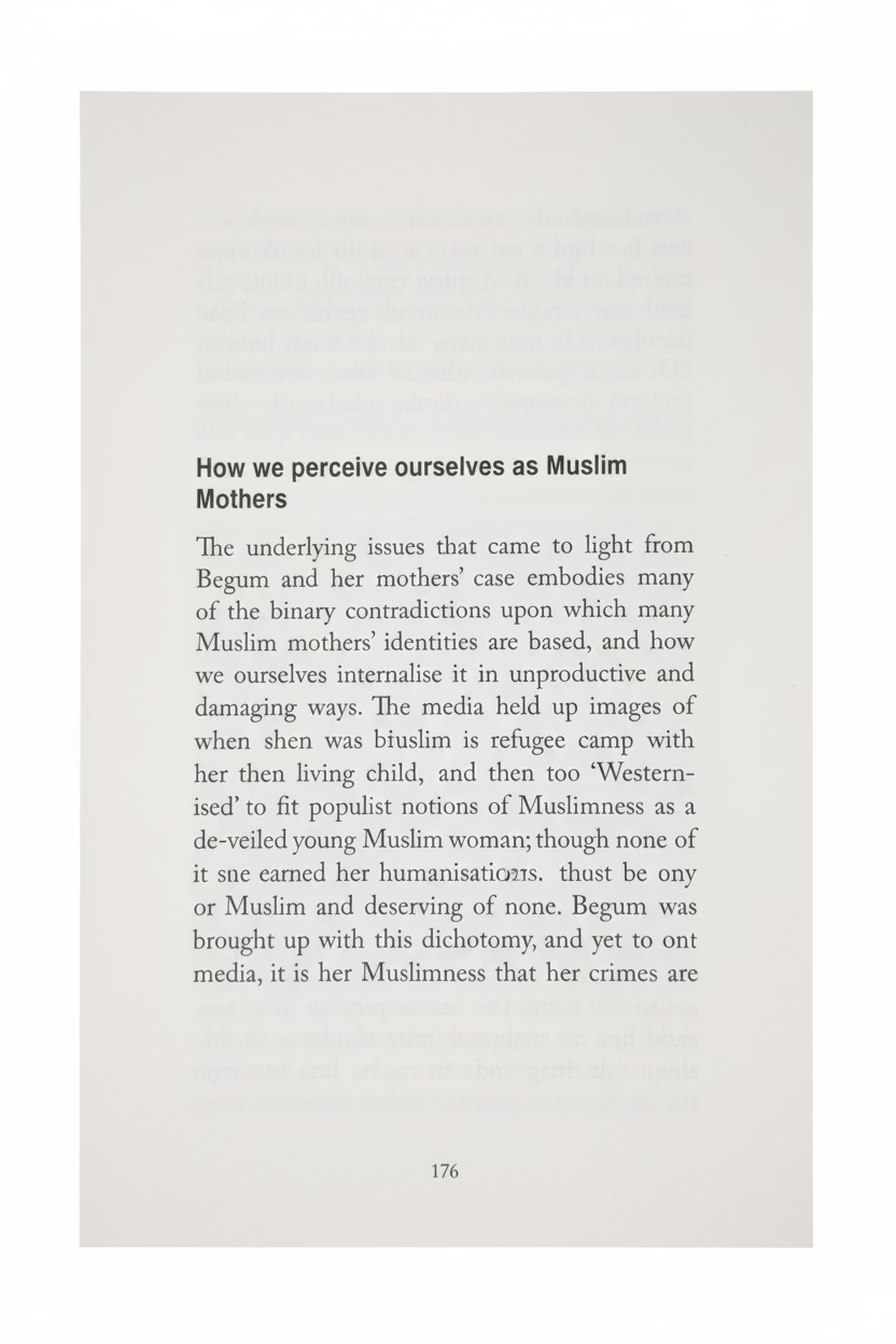 The Muslim (M)other: Social & Political Commentary on Contemporary Muslim Motherhood