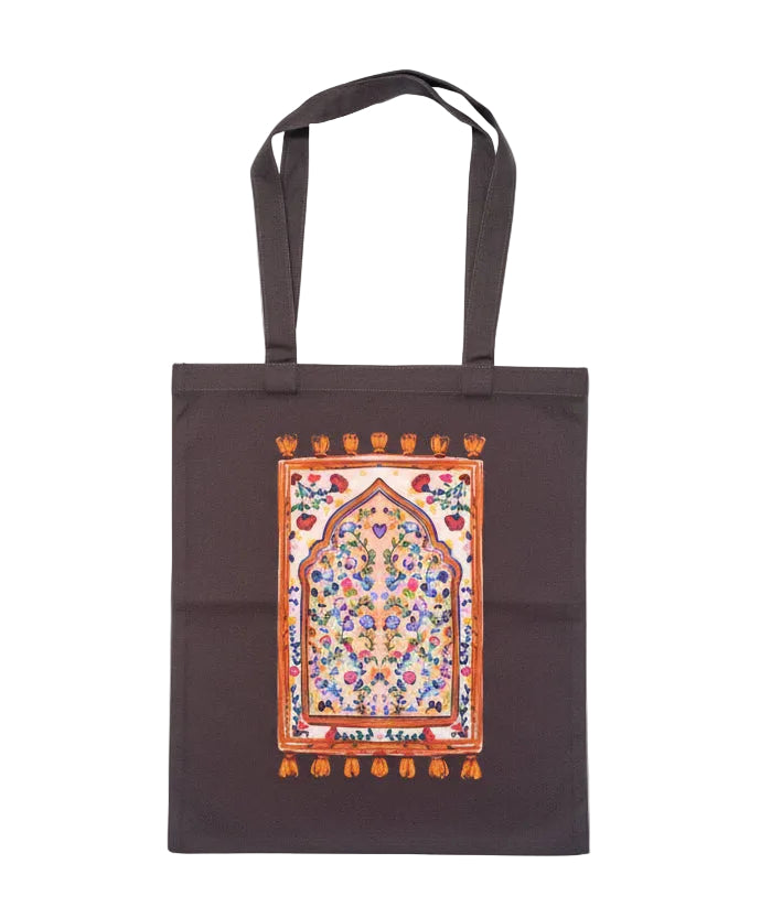 Tote Bag: Prayer Rug (Brown)