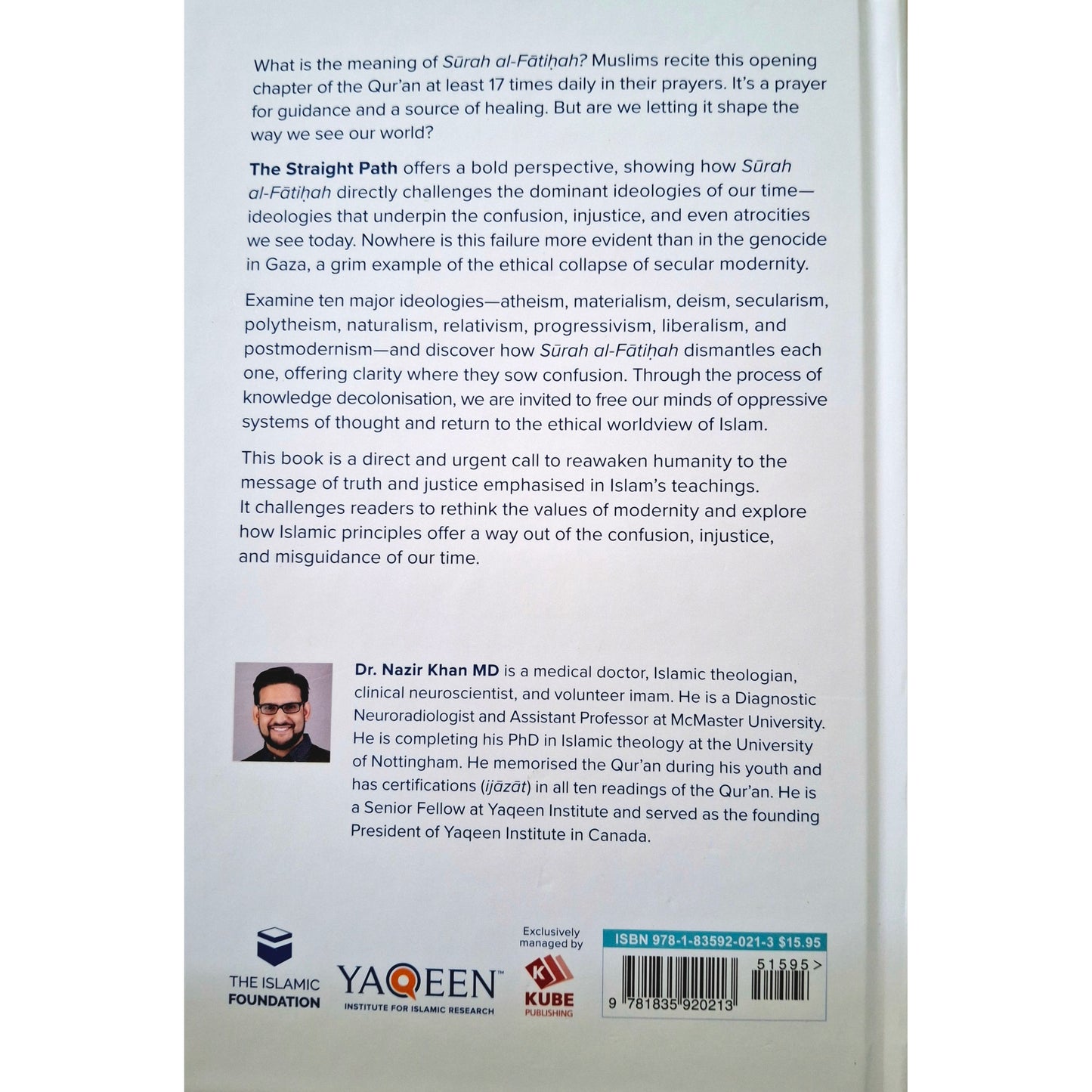 The Straight Path: How Surah al-Fatihah addresses modern ideologies