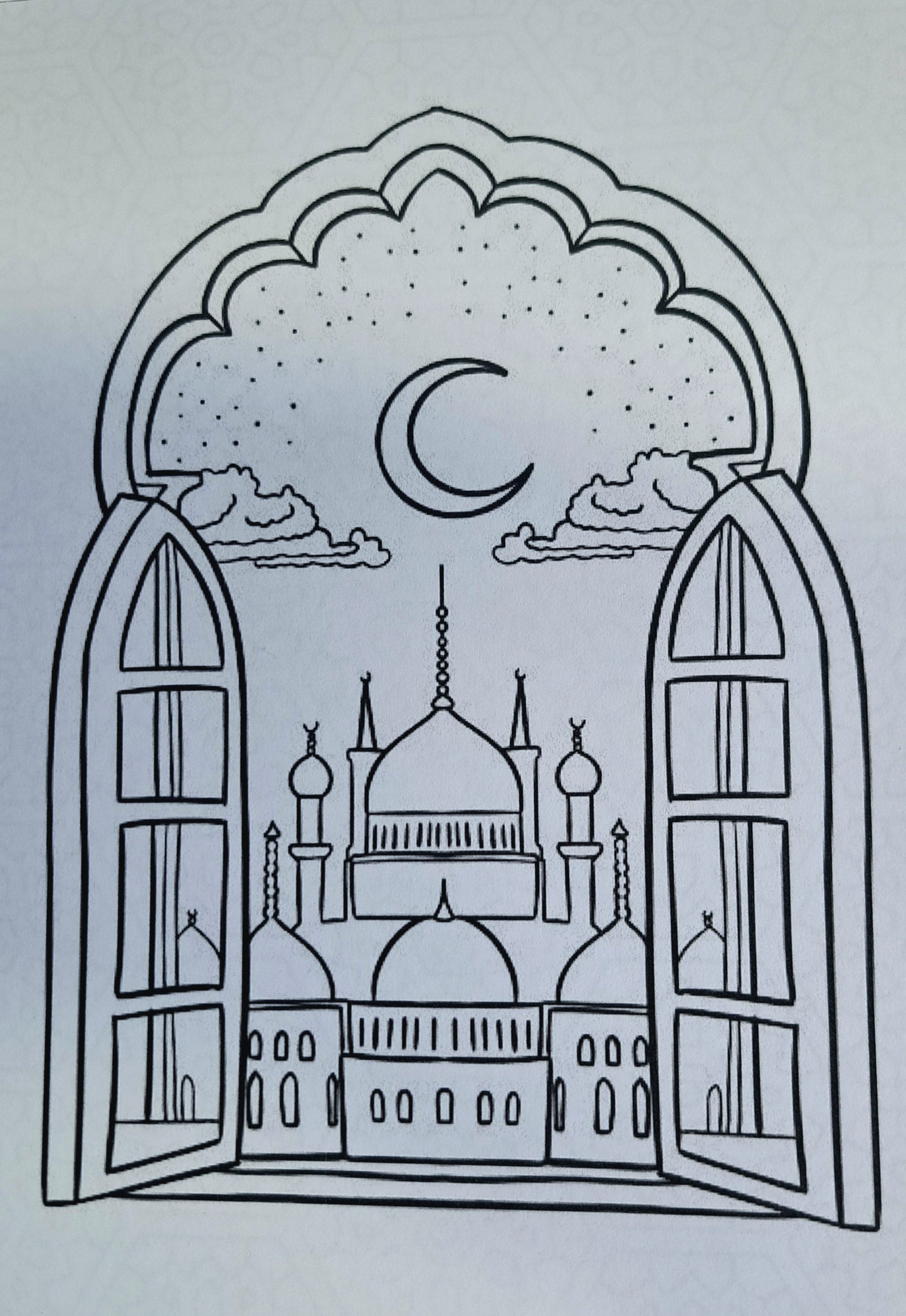 The Islamic Art Edition: Doodles by Asmu (Colouring Book)