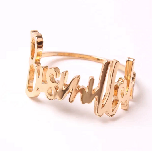 Bismillah Napkin Ring - Rose Gold (Set of 6)