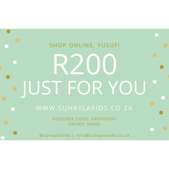 Gift Voucher - R100 - SUHAYLA