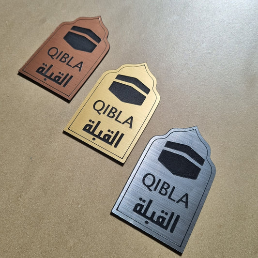 Qibla Marker (Gold / Silver / Rose Gold) - Set of 3