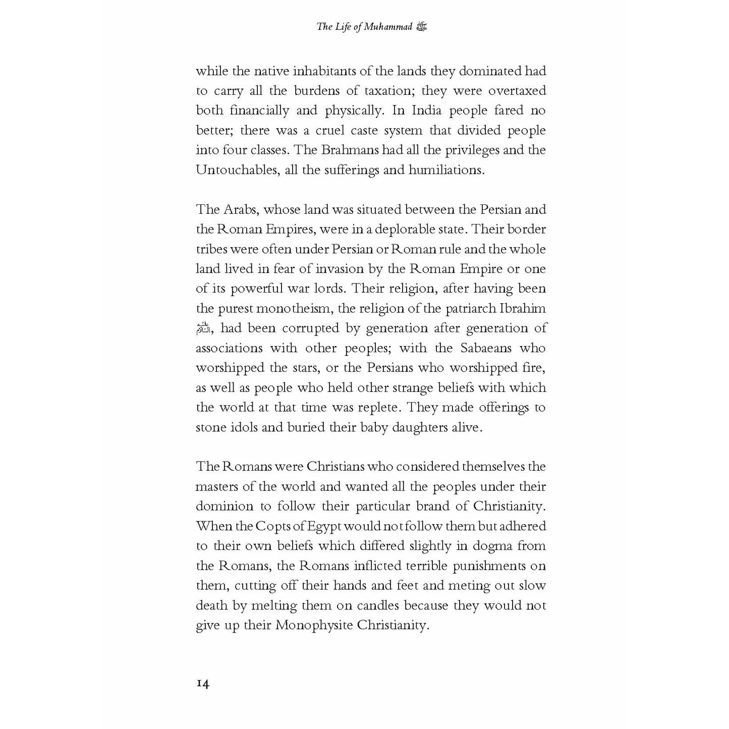 The Life Of Muhammad SAW