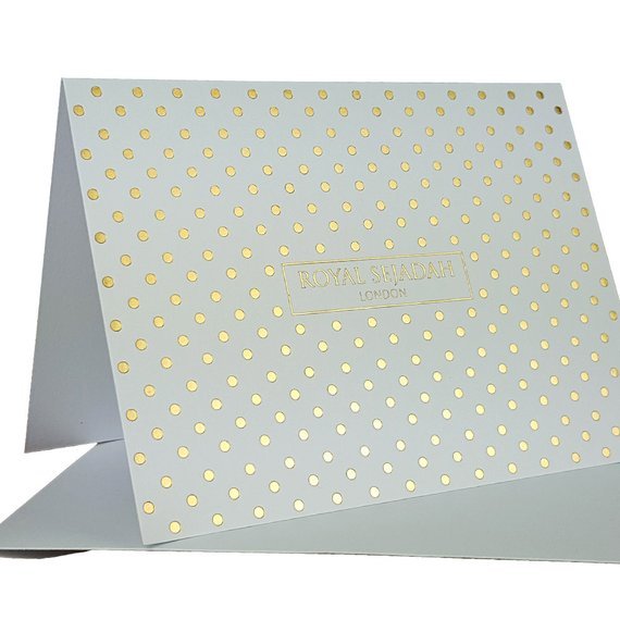 Royal Sejadah - Couples Luxury Prayer Mat & Tasbihs - Rose Gold & Silver Classic Design