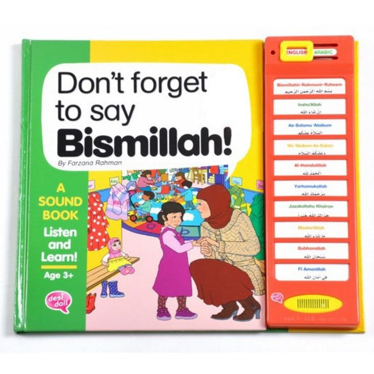 Don't Forget to Say Bismillah! Sound Book