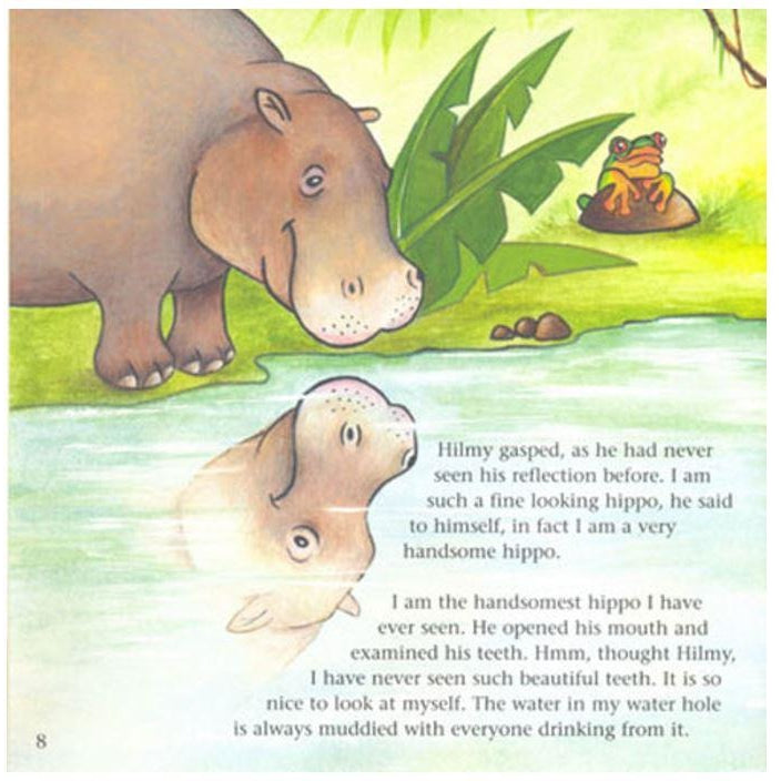 Hilmy The Hippo Learns About Vanity