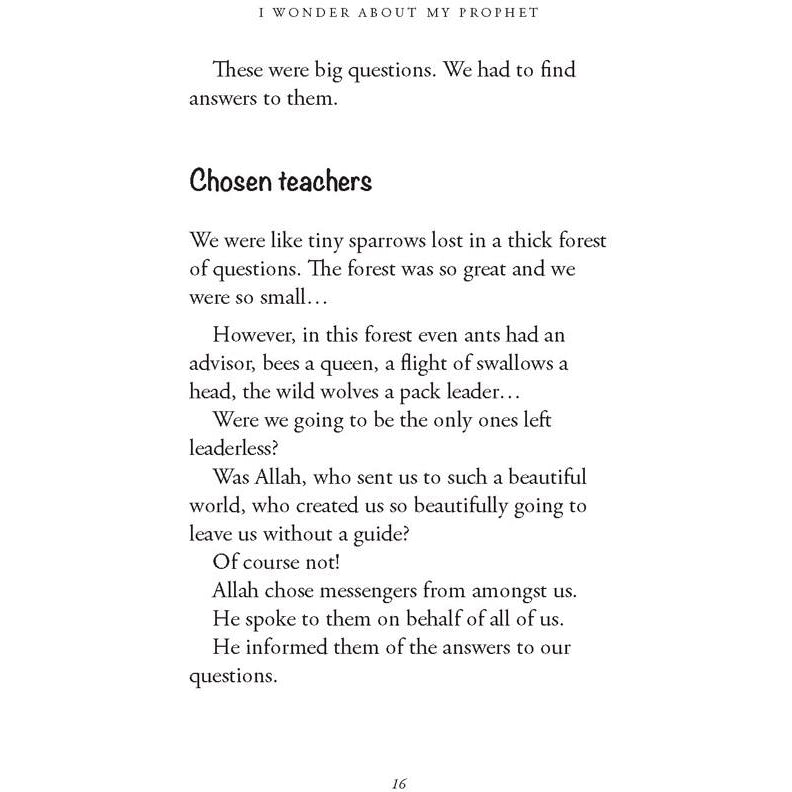 I Wonder About The Prophet