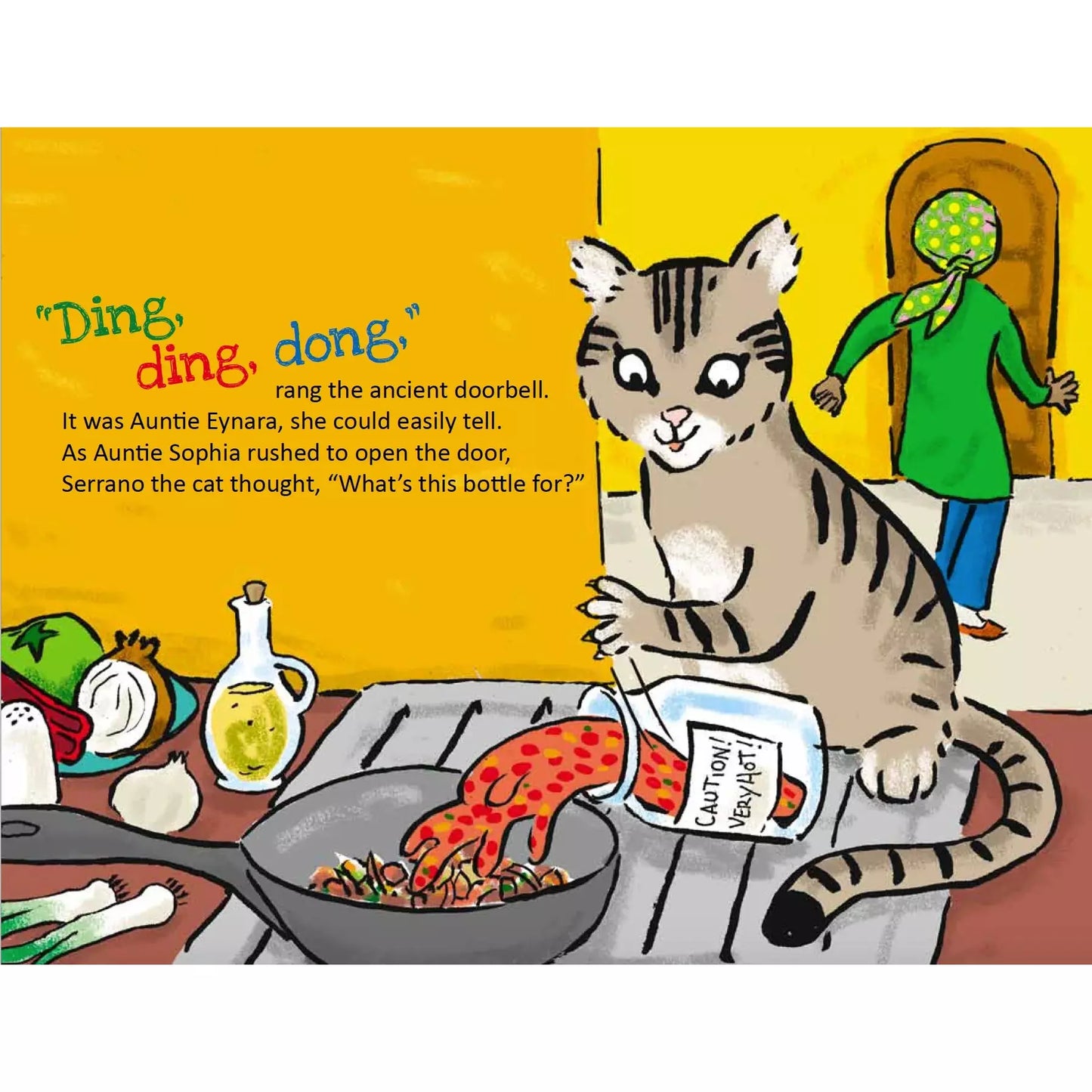 There was an Old Auntie who Swallowed a Samosa