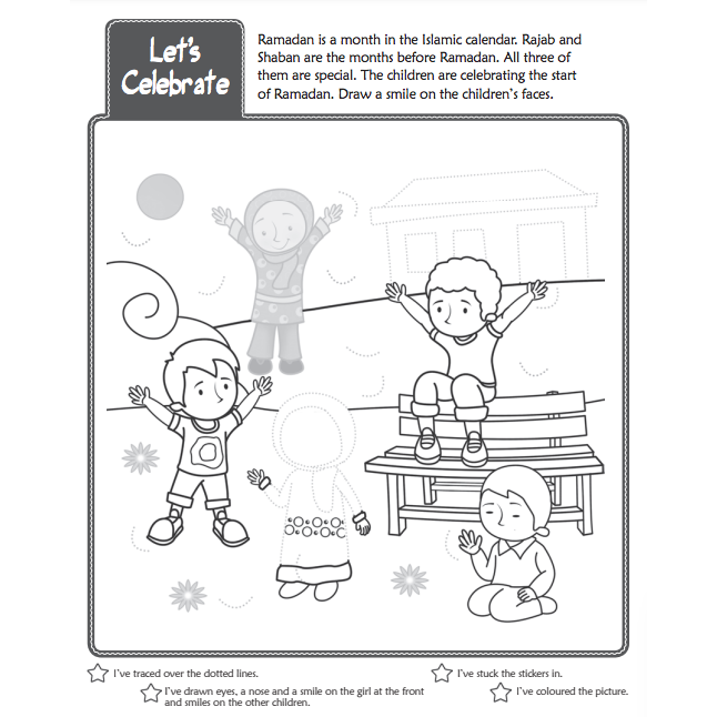 Ramadan and Fasting Activity Book