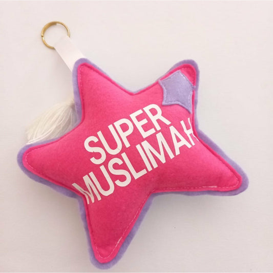 Handmade Super Muslimah Star (With Keepsake Pocket)