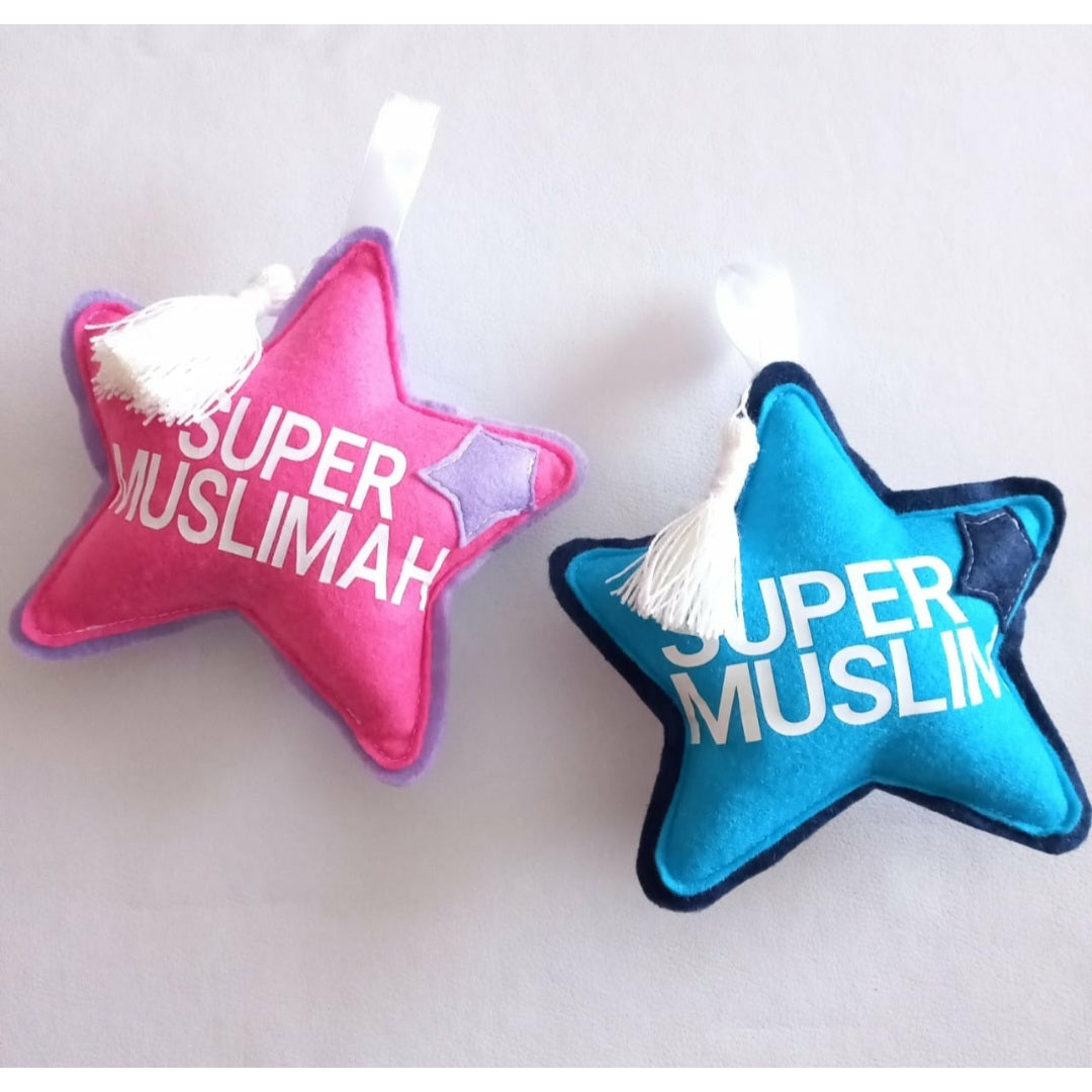 Handmade Super Muslim Star (With Keepsake Pocket)