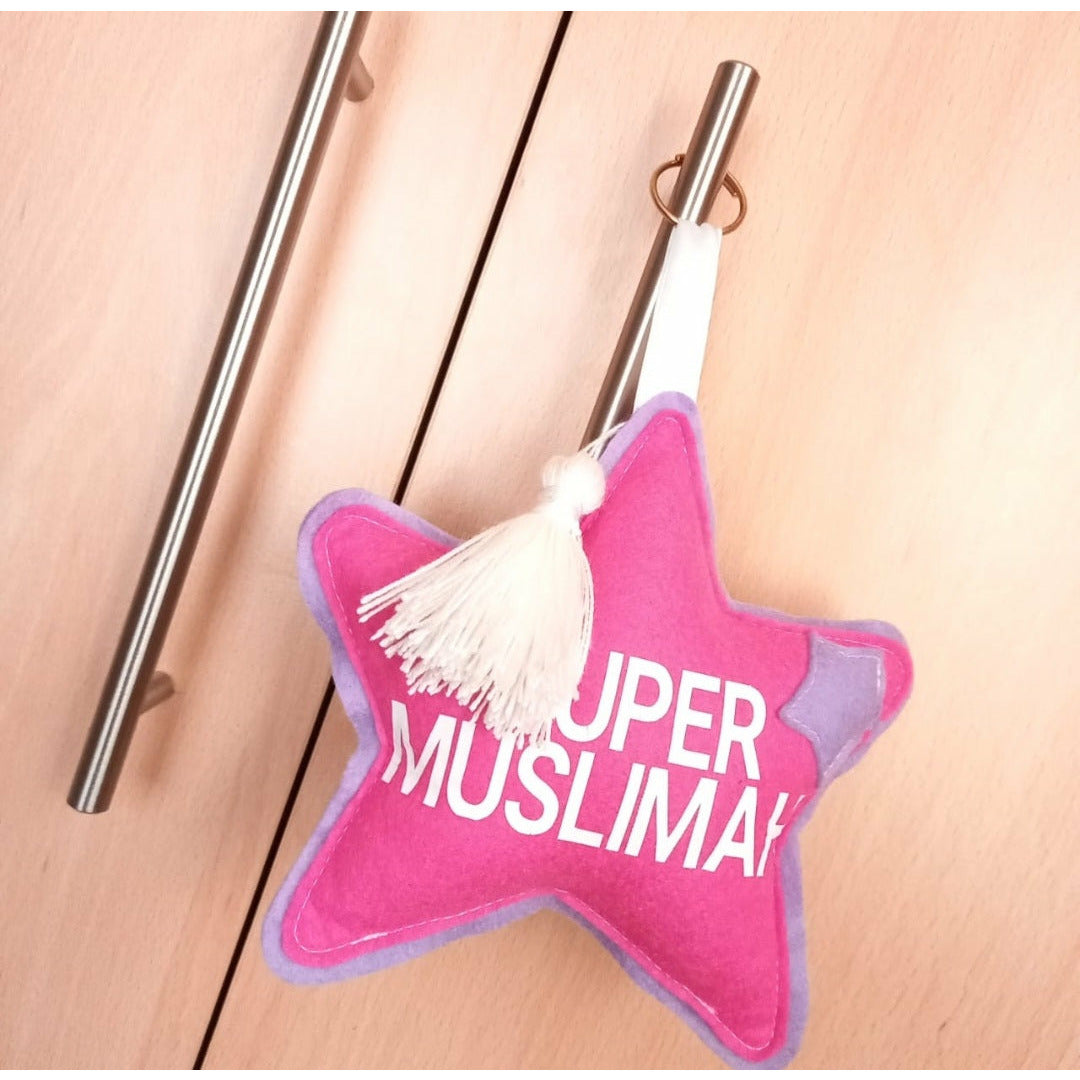 Handmade Super Muslimah Star (With Keepsake Pocket)