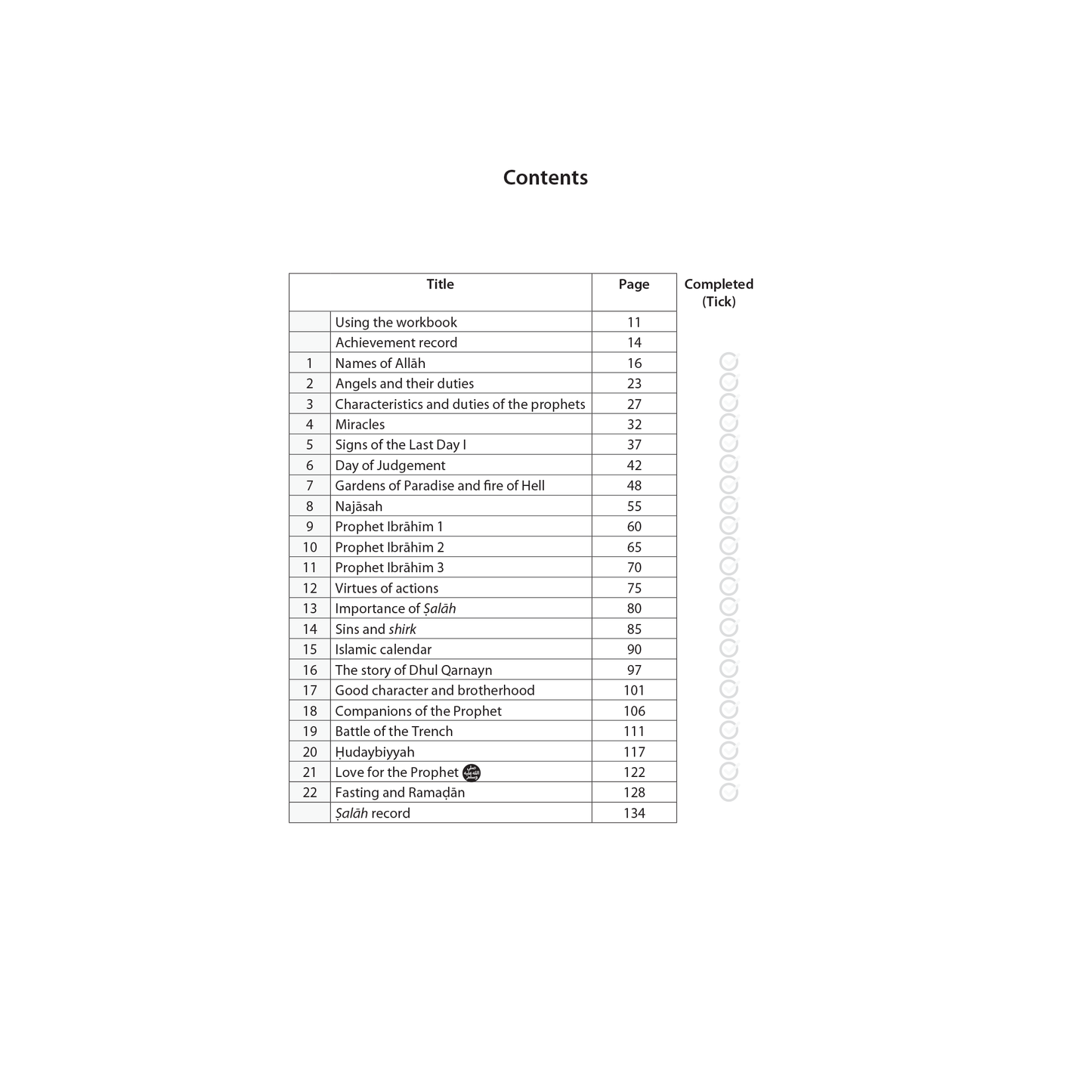 Islamic Studies: Workbook 4 – Learn about Islam Series by Safar