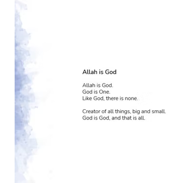Allah is God