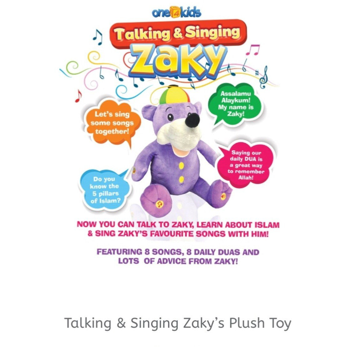 Talking Zaky Doll