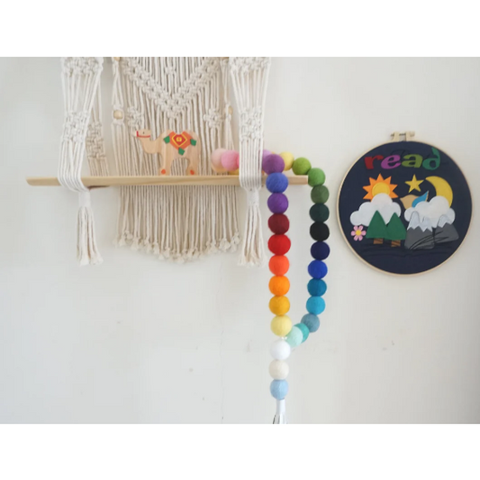Jumbo Tasbeeh / Prayer Beads - Rainbow