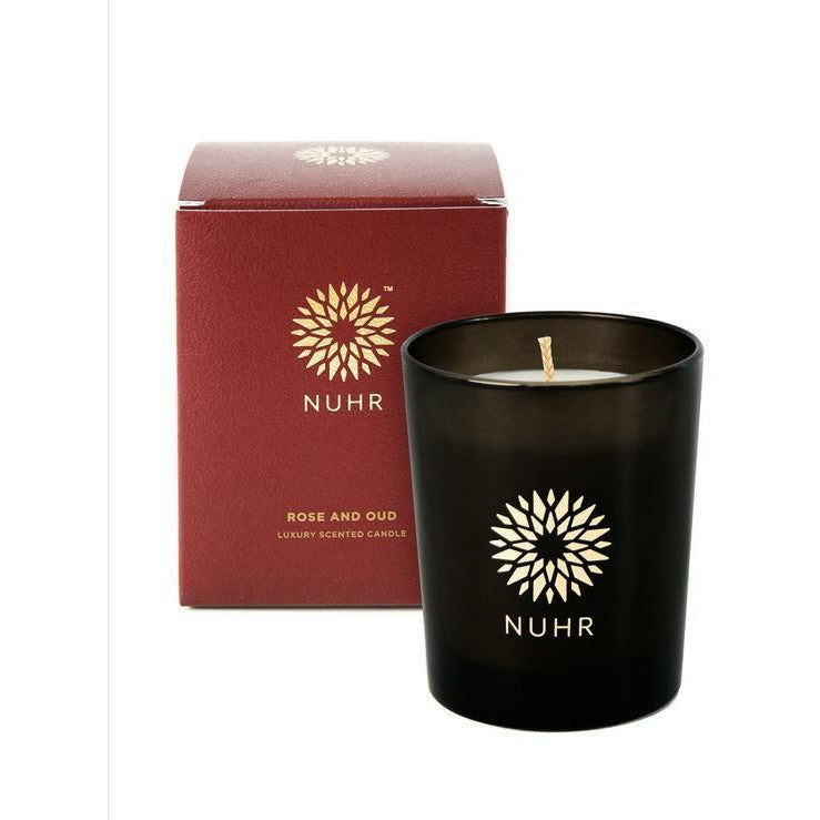 Luxury Scented Candle - Rose & Oud