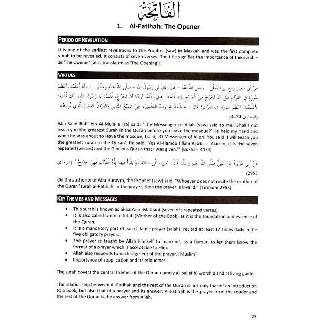 Journey Through The Quran: An Overview of All 114 Chapters