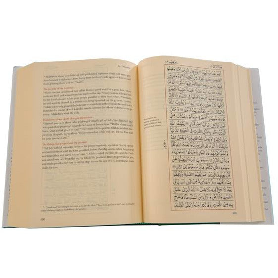 The Majestic Quran: A Plain English Translation (English & Arabic - IndoPak Script)