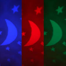Moon & Stars Islamic Quran Cot Mobile with Light Projection