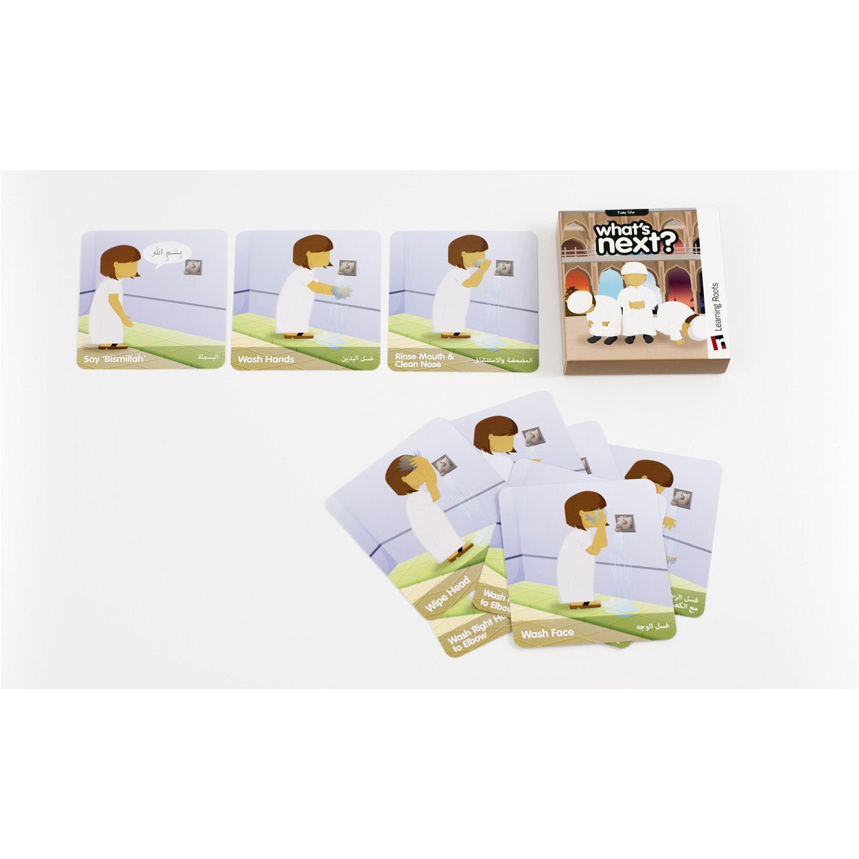 Steps To Prayer Sequencing Game