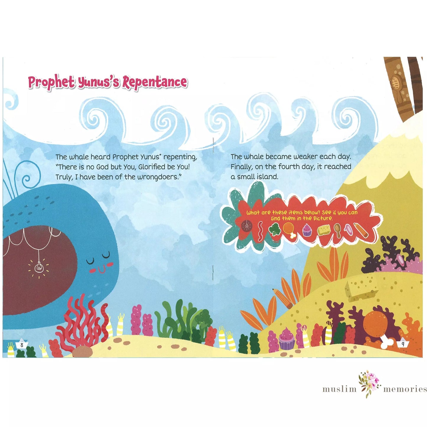 Prophet Yunus Swallowed by the Whale Activity Book