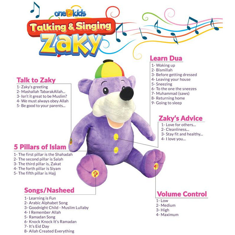 Talking Zaky Doll
